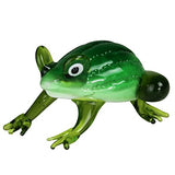 HomArt - Green Glass Frog - 1.75"