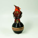 Mullanium - Steampunk Inspired Sculpture - Turned Head Cardinal on Ball