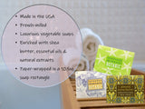Greenwich Bay Trading Company Set of Two 10.5 oz Shea Butter Soap Bars (Pomegranate)