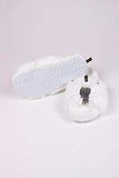 Pretty You London - Luxe Spa Sliders - White - Large