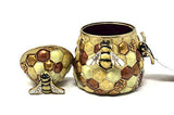Jay Strongwater - Porcelain Box - Honey Beehive