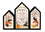 Stony Creek - 12" Illuminated 3 Panel Glass - Ring the Bell