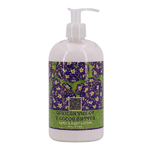 Greenwich Bay Trading Company - 16 oz Shea Butter Lotion -African Violet & Cocoa Butter