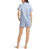 BedHead - Short Sleeve Shorty PJ Set - Flower Child - X-Small