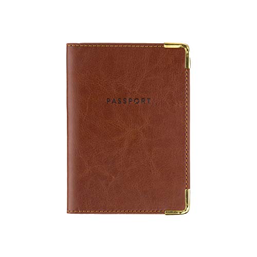 Eccolo - Passport Cover - Brown Legend