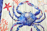 Olivia's Home - 32" x 22" Accent Rug - Chesapeake Blue Crab