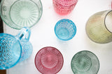 Boston International - 8.25" Round Codi Glass Vintage-Inspired Cake Stand - Sage Green