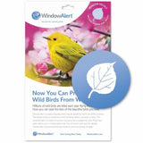GC - Window Alert - Window Strike Deterrent - 8 Decals -  Aspen Leaf