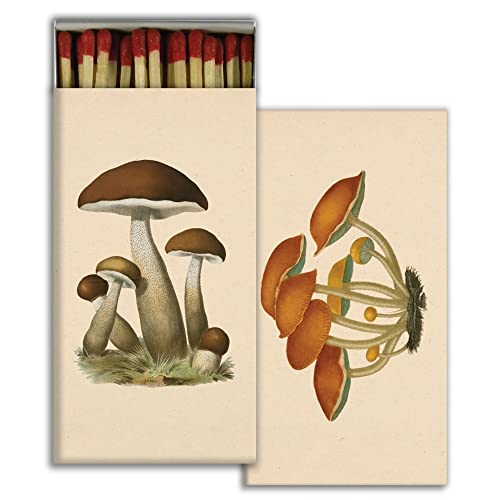HomArt - Match Box Set of 2 - Mushrooms