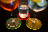 Cazador-del-sol - 4" Luminous James Coaster - Red