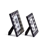 Two's Company - 4x6 & 5x7 Buffalo Check Frames - Set of 4