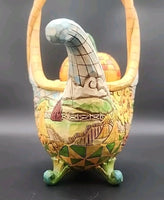 Enesco - Jim Shore Heartwood Creek - "Basket of Plenty" Cornucopia Set