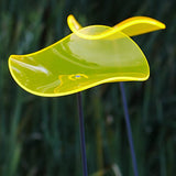 Cazador-del-sol - 8" Wavy Suncatcher Set of 3 - Lucy - Yellow