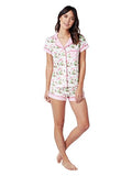 The Cat's Pajamas Knit Short Set - Monkey Biz - Women Large