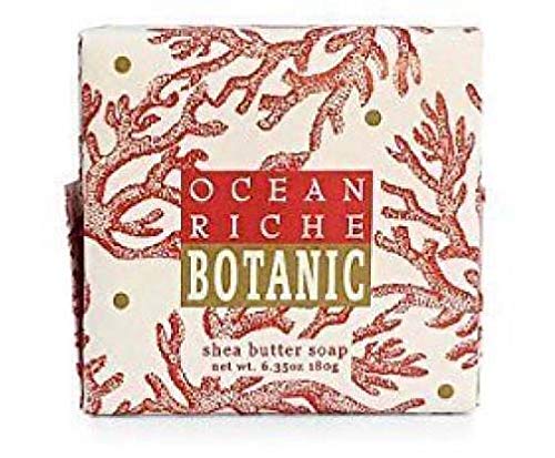 Greenwich Bay - 6oz Botanical Shea Butter - 3 Bar Soaps - Ocean Riche