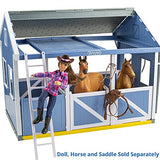Breyer - Classics - 6 Piece Deluxe Country Stable w/ Horse