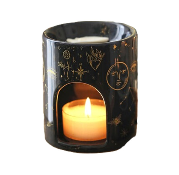 Lisa Angel UK - Ceramic Wax Melt Burner - Blue Starry Night