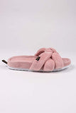 Pretty You London - Knotted Terry Slider - Pink - Small