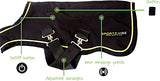 Horseware Ireland - Sportz-Vibe Message Therapy Dog Coat  - Black & Green - XXL