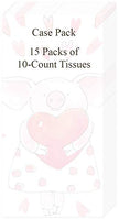 Boston International - Tissue 10 Pack - 2 Packs - Piggy Love