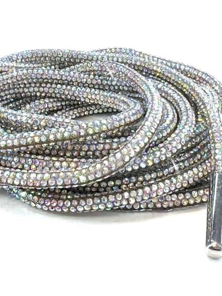 Jacqueline Kent - Tie One On Bling Shoe Laces - Aurelia Borealis