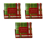 Greenwich Bay - 6.5 oz Autumn Shea Butter - 3 Bar Soaps - Cranberry Chestnut
