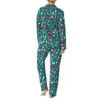 BedHead - Stretch Long Sleeve Pajama Set - Tis The Season - X-Small