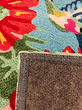 Jellybean - Indoor/Outdoor Rug - 
 Blooming Cactus Hummingbird