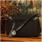 Concealed Carrie - Classic Microfiber Firearm Clutch - Black