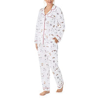 BedHead - Classic Long Sleeve Pajama Set - Milk & Cookies - Large