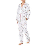 BedHead - Classic Long Sleeve Pajama Set - Milk & Cookies - Large