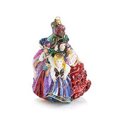 Jay Strongwater - Glass Holiday Ornament - Nine Ladies Dancing