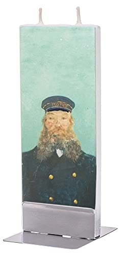 Flatyz - Twin Wick Flat Candle - Vincent Van Gogh - The Postman