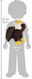 Cuddlekins Bald Eagle Plush Stuffed Animal by Wild Republic, Kid Gifts, Zoo Animals, 12 Inches