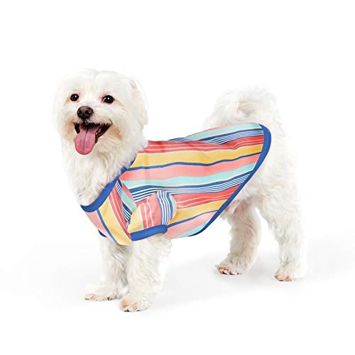 BedHead - Stretch Lounge Dog PJ - Seaside Stripe - XSmall