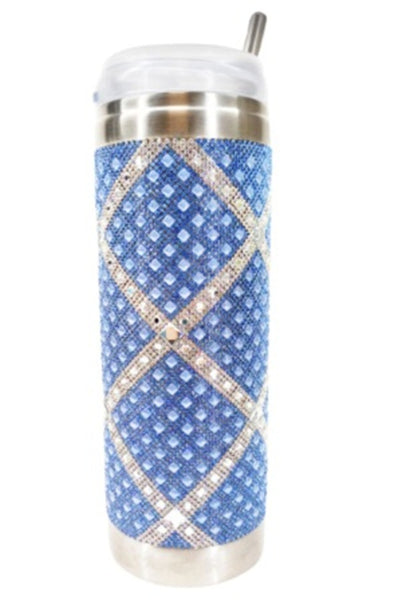 Jacqueline Kent - Mariners Cross Tumbler - Light Blue