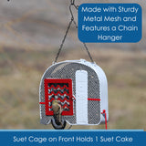GC - Gift Essentials - Mesh Seed & Suet Feeder - Cozy Camper