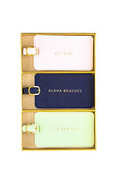 Eccolo - Luggage Tag Set of 3 - Aloha