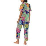 BedHead - Stretch S/S Capri PJ Set - Zanzibar - Small