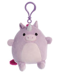Aurora - Mocheez Fantasy 4" Plush Clip-On Set - Pink, Green & Purple