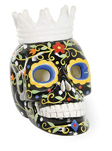 Boston International - Day Of The Dead LED Light - Crown Skull