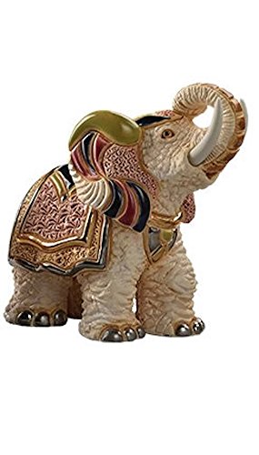 De Rosa - White Indian Elephant Figurine