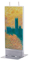 Flatyz - Twin Wick Flat Candle - Monet Houses of Parliament