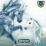 Breyer - Traditional Series - 2 Unicorn Set - Cascade & Caspian