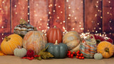 Boston International - Tall Carved Pumpkin - Floral