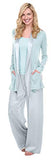 PJ Harlow - 3 Piece Lounge Set - Aqua - Small