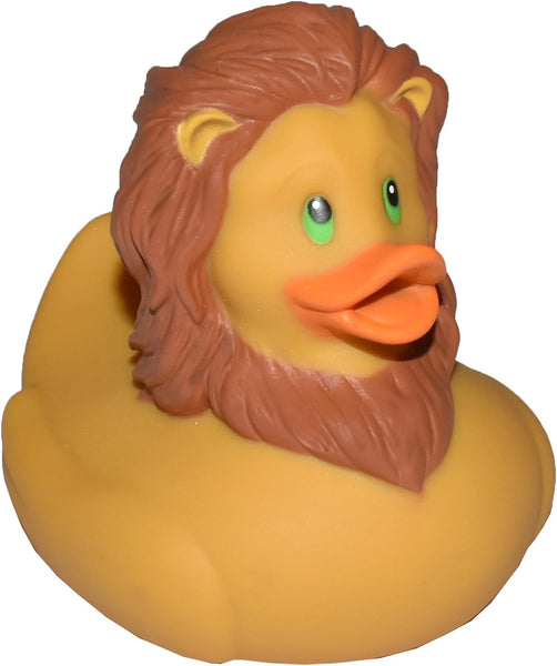 Wild Republic - Rubber Ducks - Lion - 4"