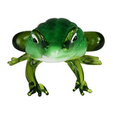 HomArt - Green Glass Frog - 1.75"