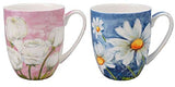 McIntosh Trading - Set of 2 Mugs - Morning Flowers