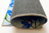 Olivia's Home Blue Bonnets Accent Washable Rug 22" x 32" Doormat